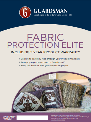 Guardsman Elite Fabric Protection 5yr Warranty
